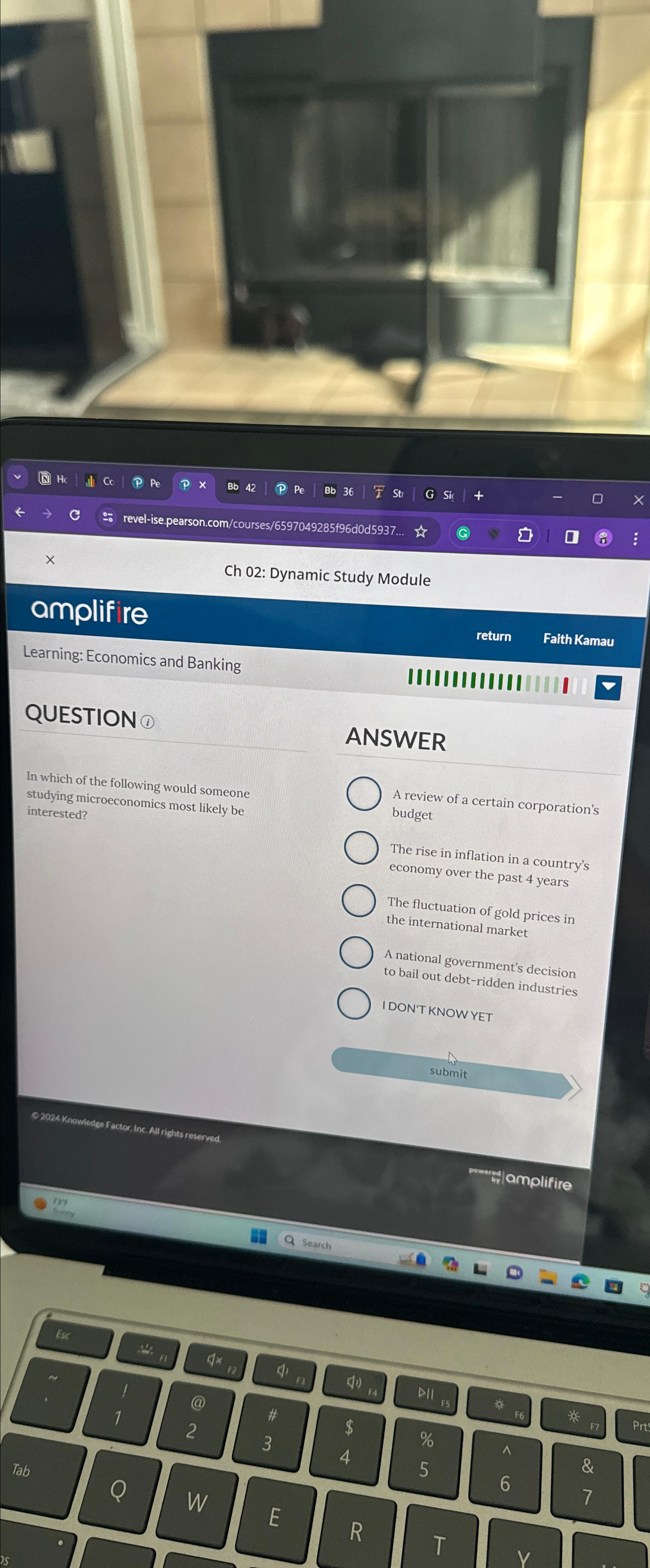 Solved Ch 02: Dynamic Study ModuleamplifirereturnFaith | Chegg.com