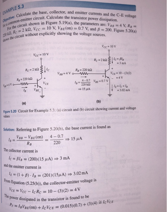 Solved Regarding The Example Below, Wouldnt The Transistor | Chegg.com