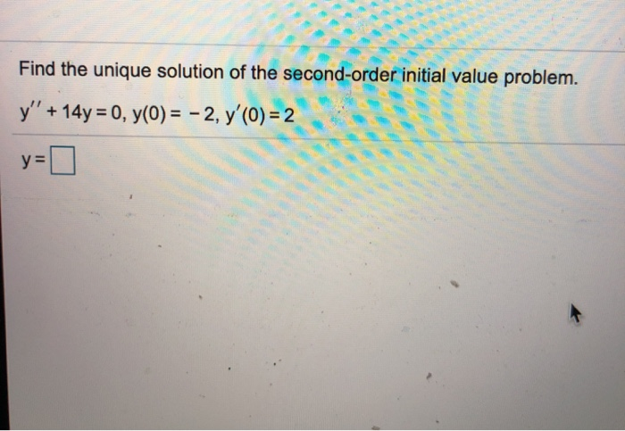 Solved Solve the given equation by the method of | Chegg.com