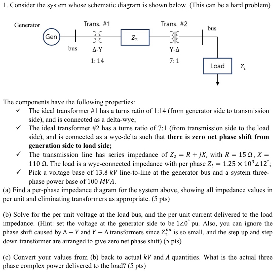 Q) ﻿i Can't Understand Why Z2,pu Is Z2/ | Chegg.com