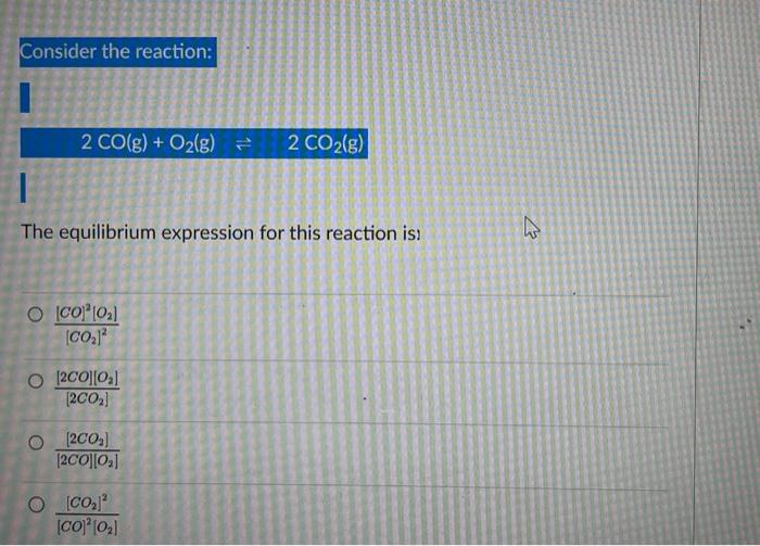 Solved Consider The Reaction: A2+B2⇌2AB The Equilibrium | Chegg.com