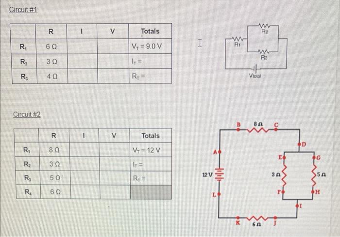 Solved Circuit #1 Circuit #2 | Chegg.com