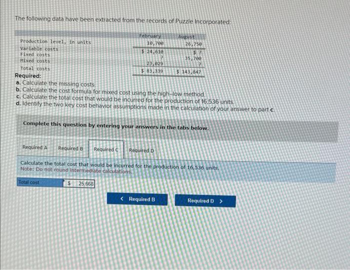 Solved The following data have been extracted from the | Chegg.com