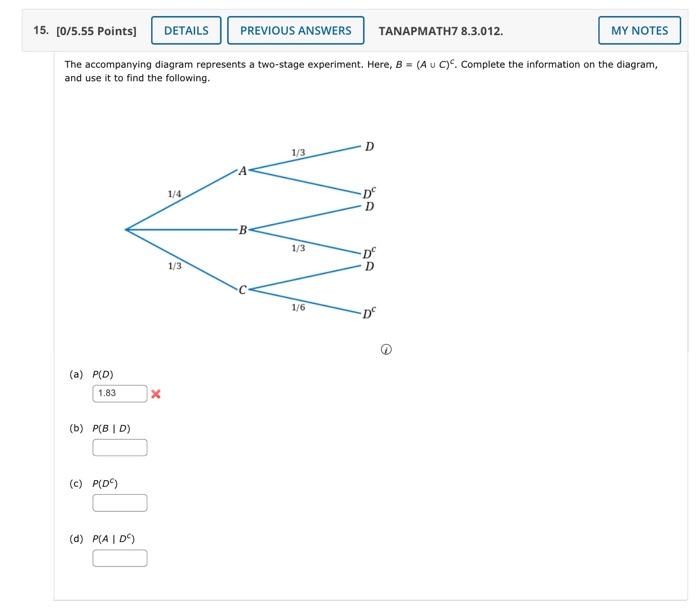Solved The accompanying diagram represents a two-stage | Chegg.com
