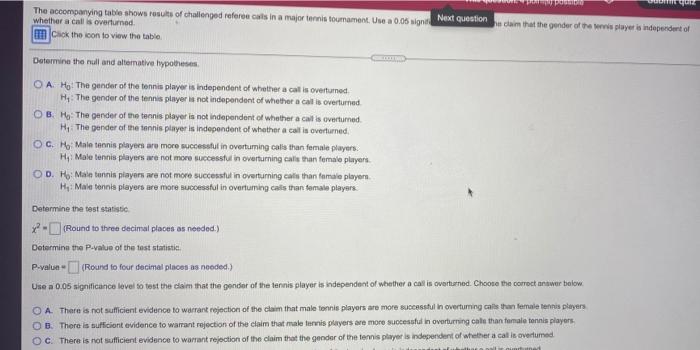 Solved - X dependent of whether a call is over med. ot | Chegg.com