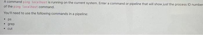 Solved A command ping localhost is running on the current | Chegg.com