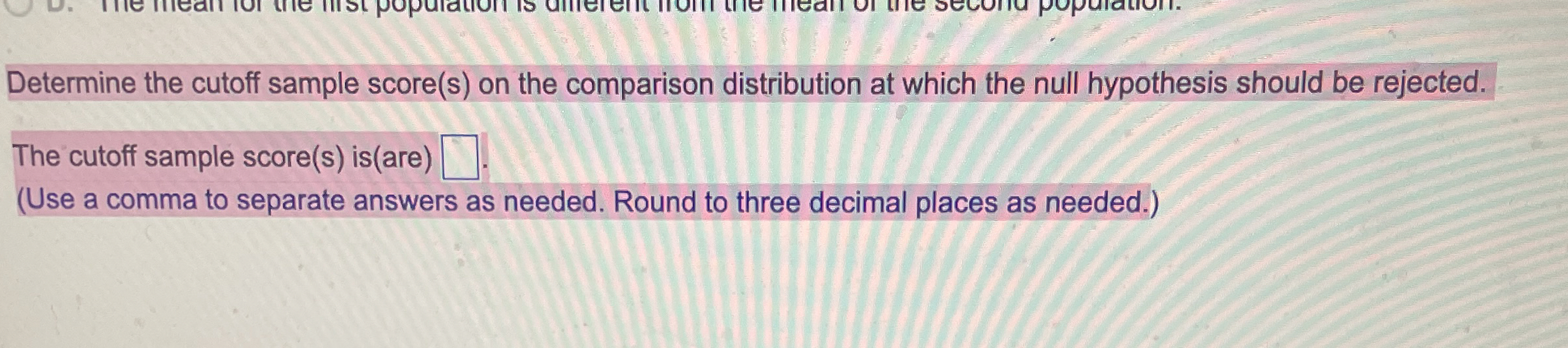 Solved Part 3 ﻿of 15Points: 0 ﻿of 1Question listIn each of | Chegg.com