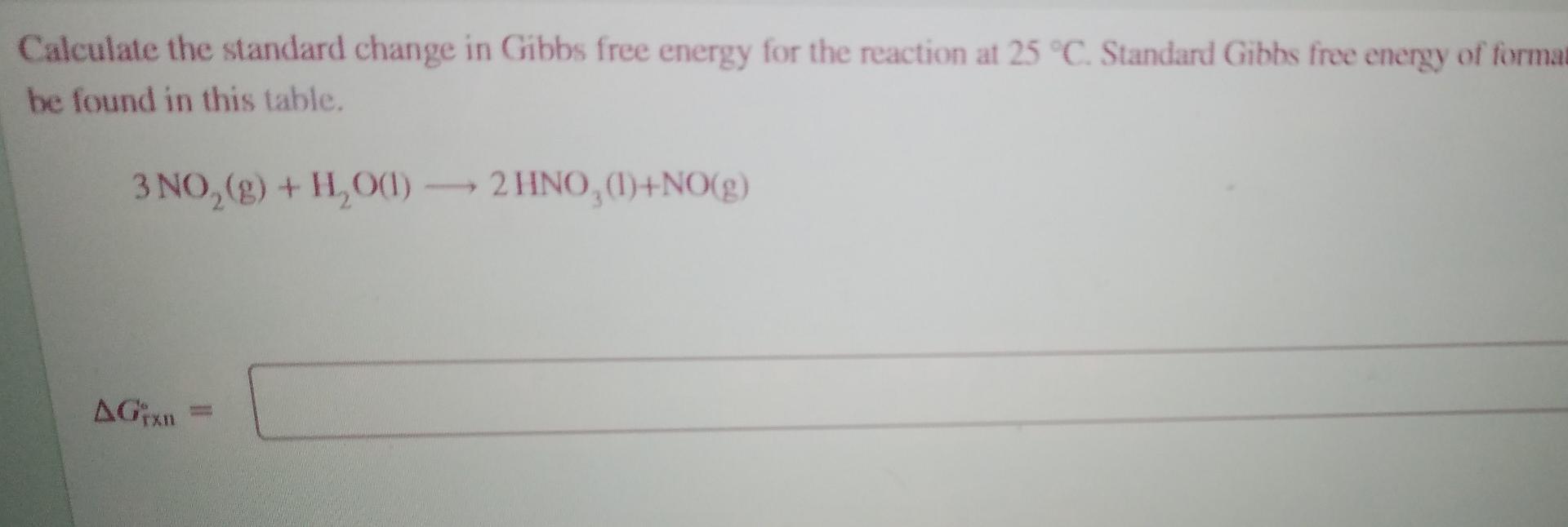 calculate the standard change in gibbs free energy nh4cl