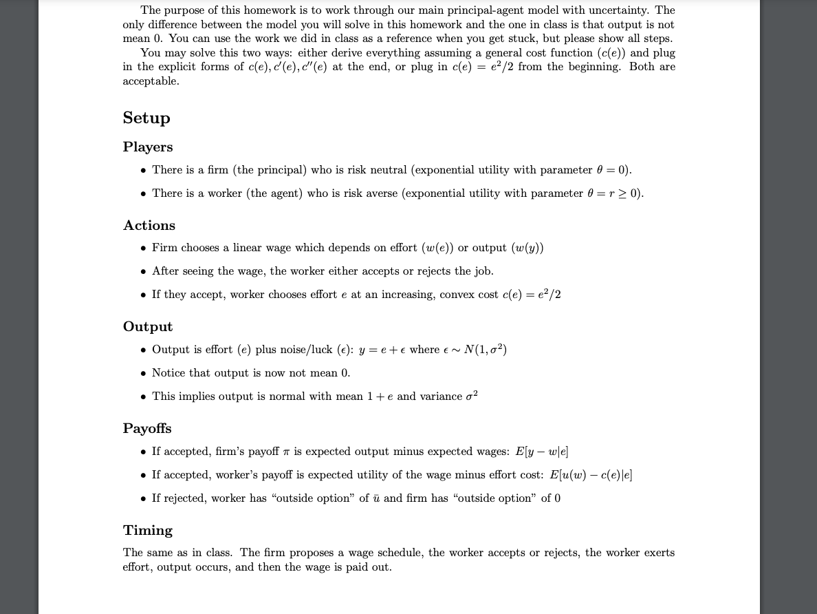 Solved The purpose of ﻿this homework is to ﻿work through our | Chegg.com