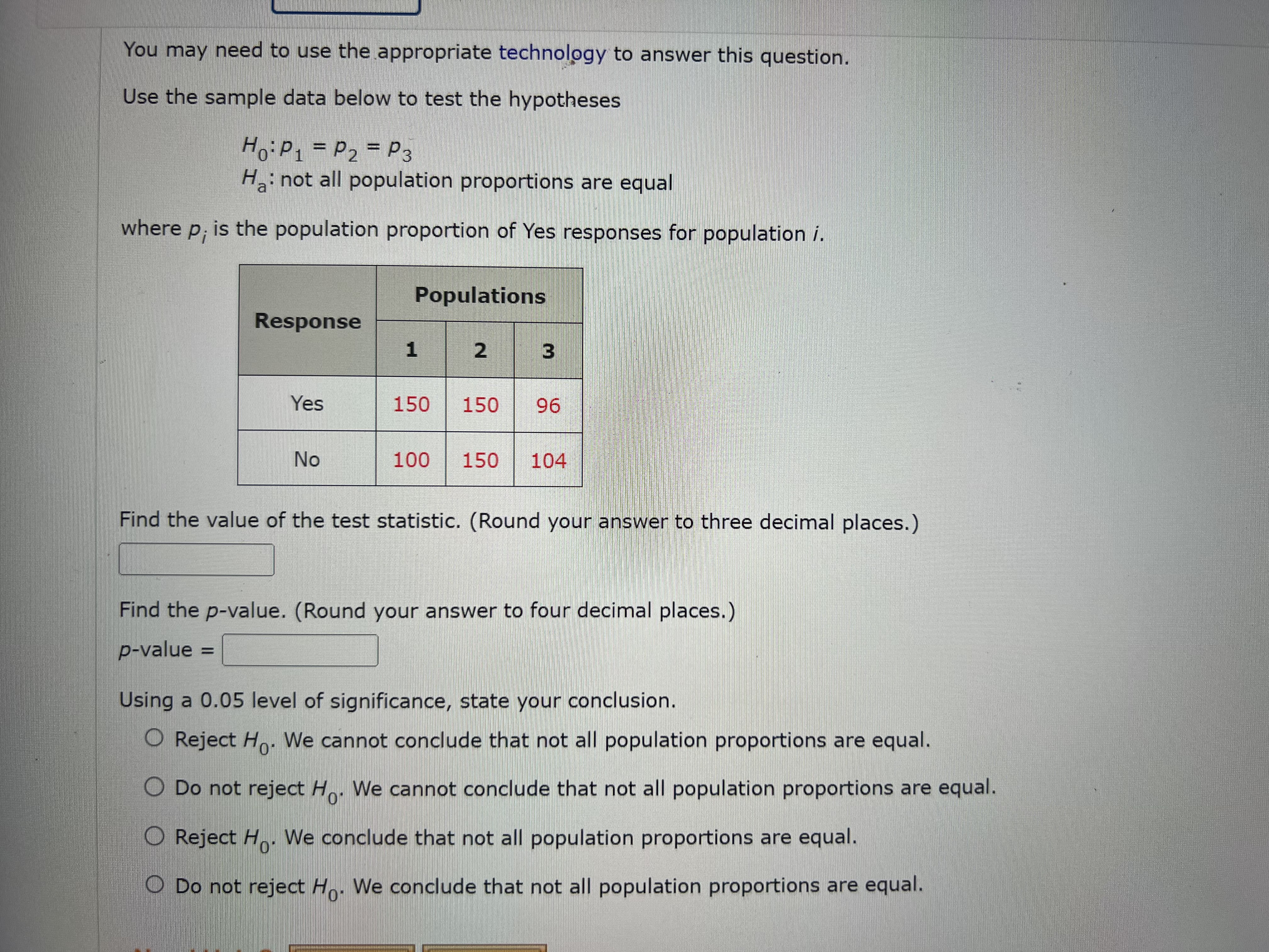 Solved Use the sample data below to test the hypotheses | Chegg.com
