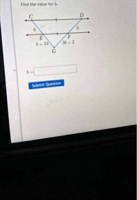 Solved Find The Value For B. | Chegg.com