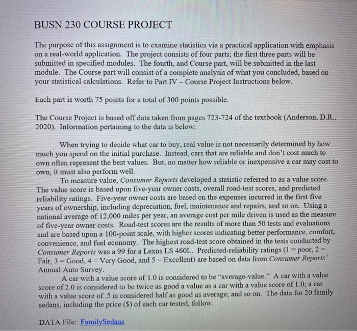 Please make sure you read and understand the Course