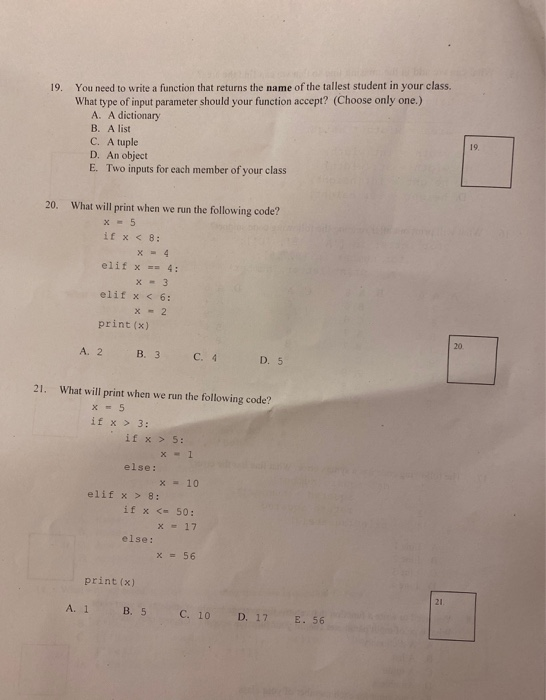 Solved 11. What will display after the following code is | Chegg.com