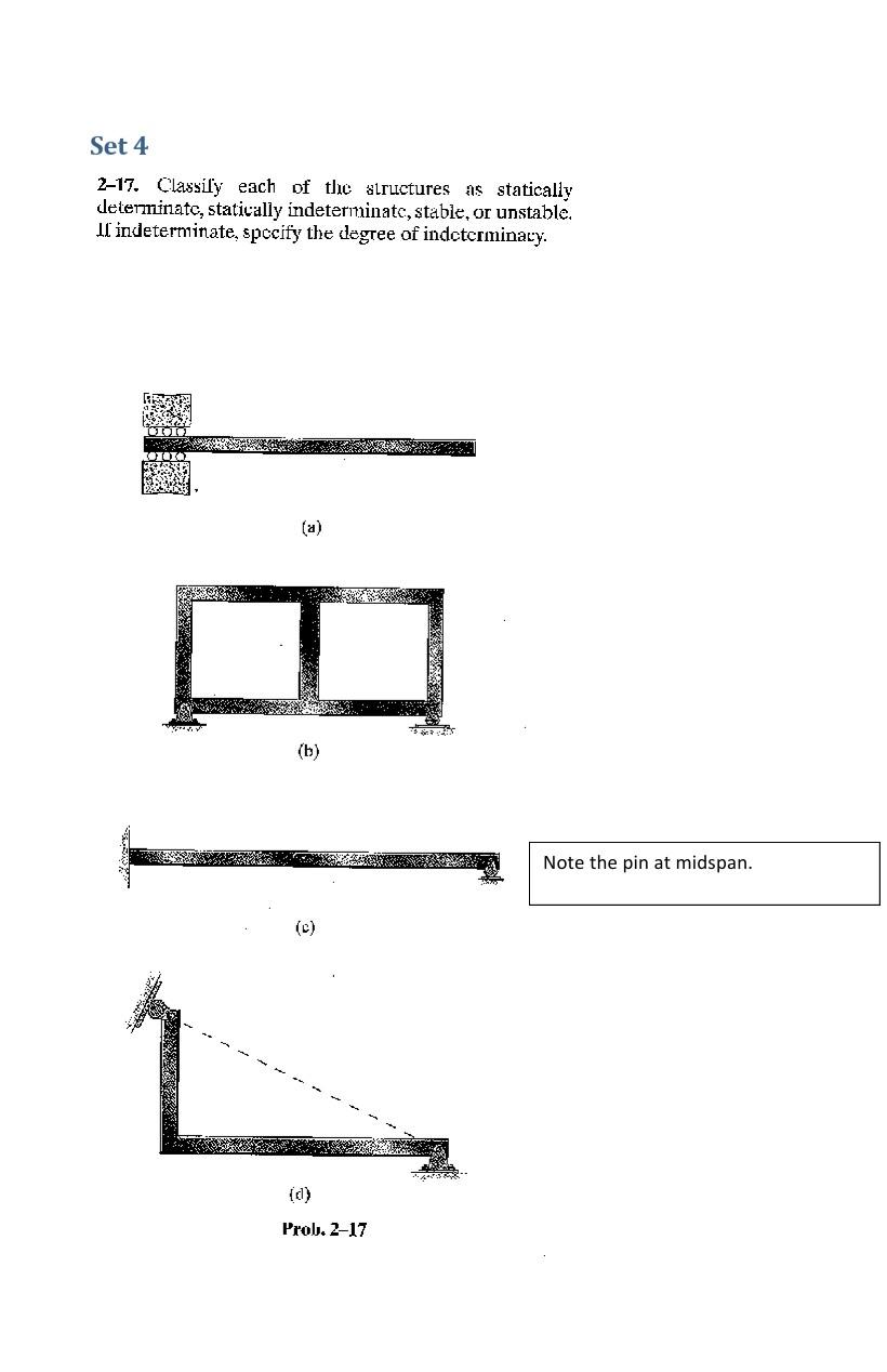 Solved Set 4 2-17. Classify each of the structures as | Chegg.com