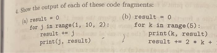 Solved 6. Write an accumulation loop to compute each of | Chegg.com