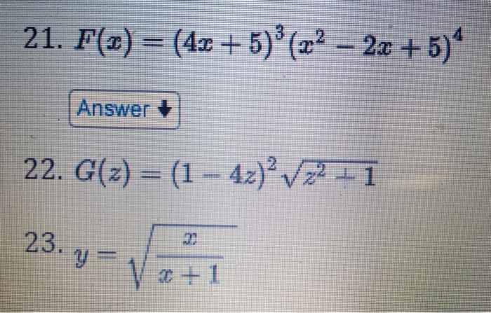 2x 5 21 answer