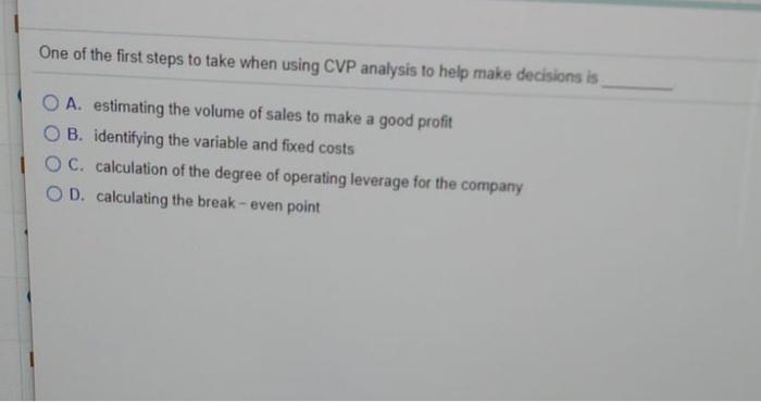 solved-one-of-the-first-steps-to-take-when-using-cvp-chegg
