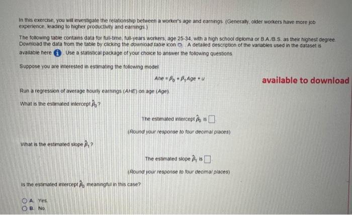 Solved In this exercise, you will investigate the | Chegg.com
