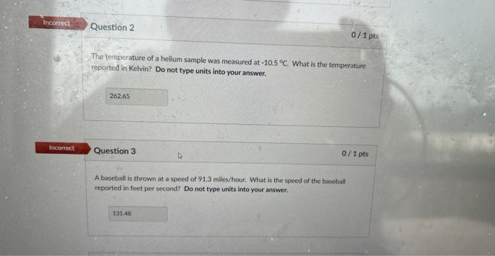 Solved The temperature of a helium sample was measured at | Chegg.com