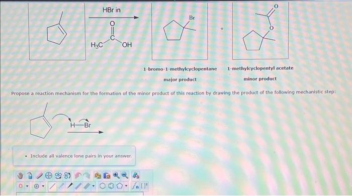 Solved Propose a reaction mechanism for the formation of the | Chegg.com
