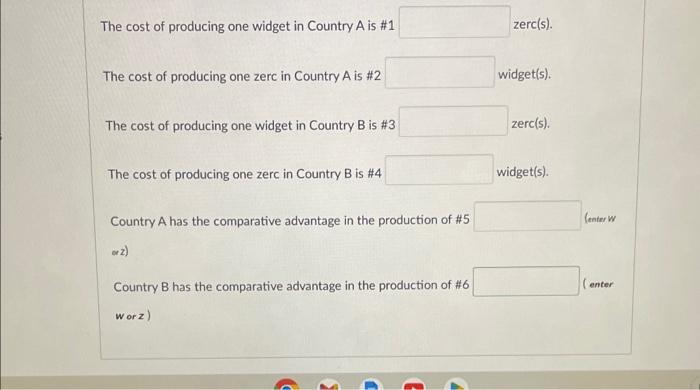 Solved Two Countries, A \& B, Are Each Able To Produce Two | Chegg.com