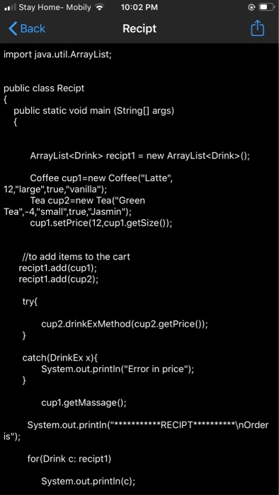 Solved JAVA Hello, I need help with this code. I wrote the | Chegg.com