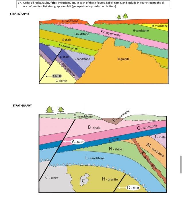 Solved Geologic Time Lab Exercises Using Fossils To | Chegg.com