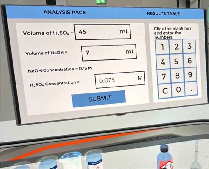 Solved Fill the burette with the correct standard solution,