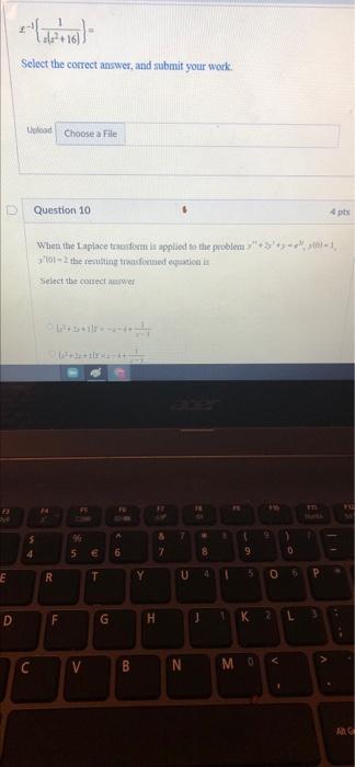 Solved *+76) Select the correct answer, and submit your | Chegg.com
