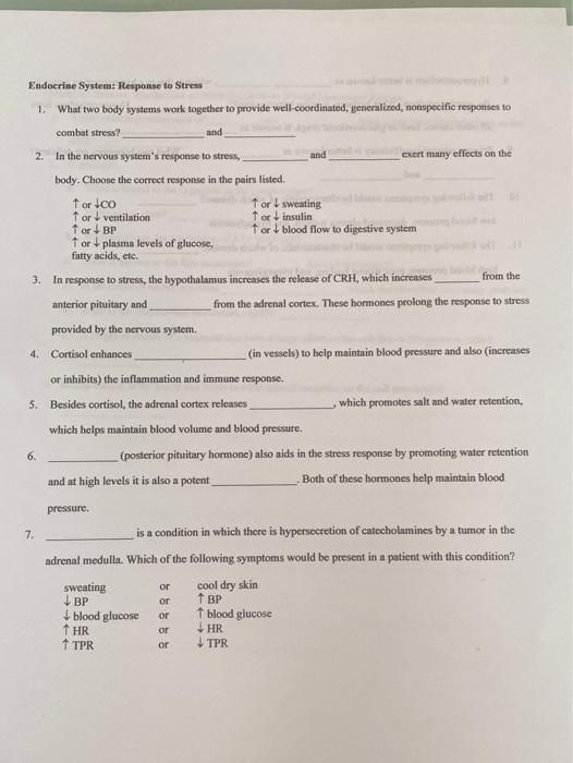 solved-and-endocrine-system-response-to-stress-1-what-two-chegg