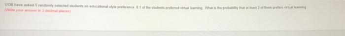 Solved Lo have an od 5 candoms tocad der ert educational | Chegg.com