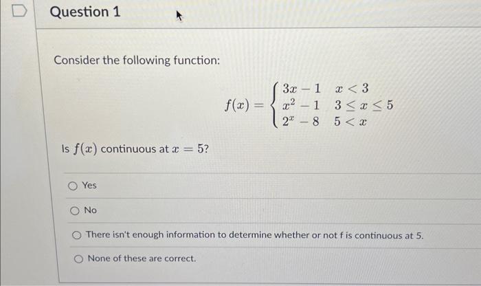 Solved Consider The Following Function: | Chegg.com