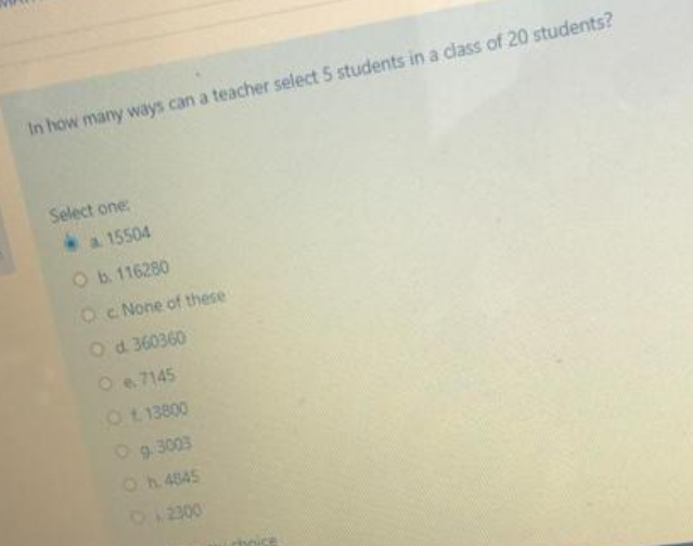 Solved AN(BUC)=(ANB)U(ANC) Select One: O True O False Find | Chegg.com