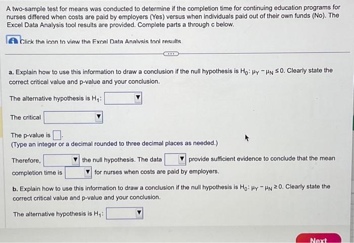 solved-excel-data-analysis-tool-resultsa-two-sample-test-for-chegg