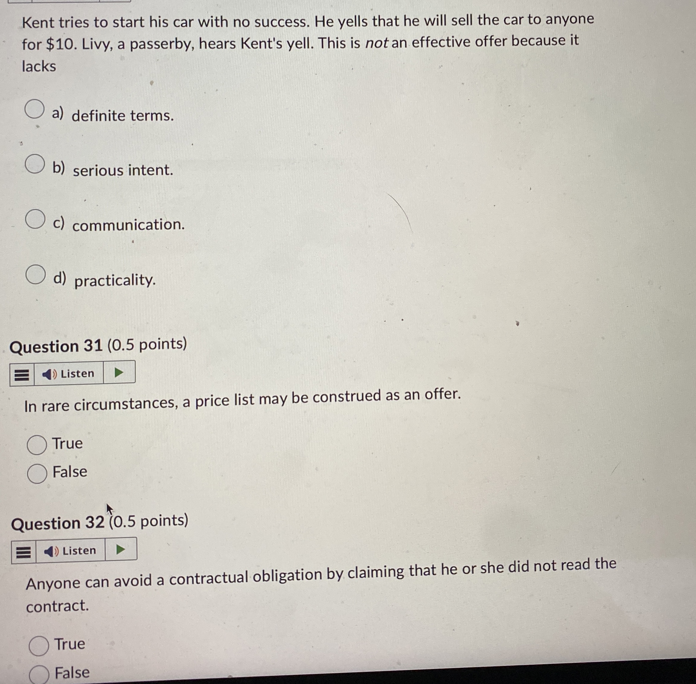 Solved Kent tries to start his car with no success. He yells