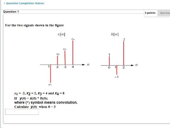 Solved Question Completion Status: Question 1 3 points Save | Chegg.com