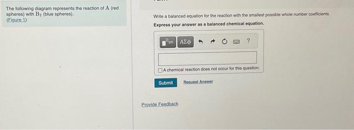 Solved The following diagram represents the reaction of A | Chegg.com