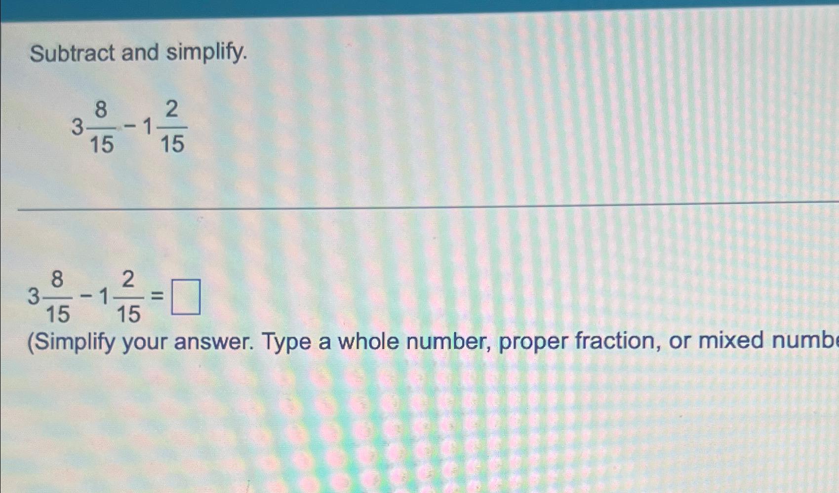 simplify 8e 15 2 3