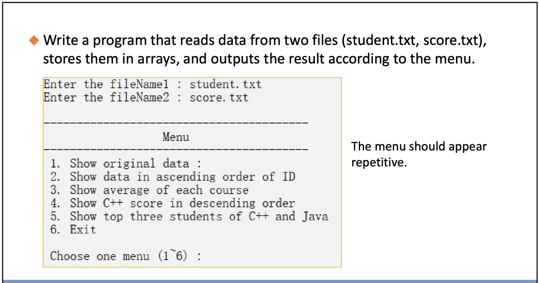 Solved Use C++. ﻿Do NOT use Python/Java/etc.Please follow | Chegg.com