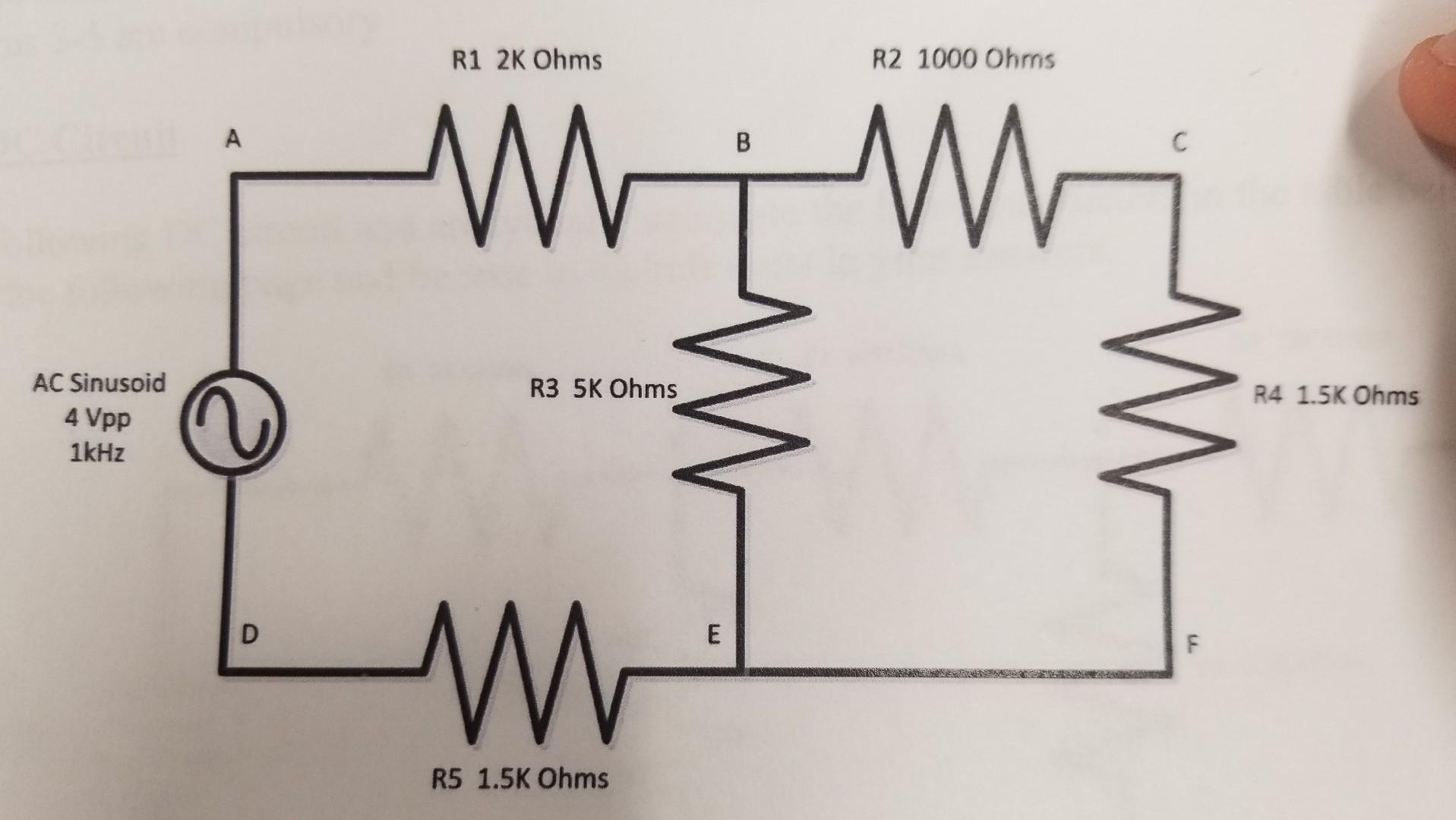 Solved (1) Write a sinusoidal expression for the waveform in | Chegg.com