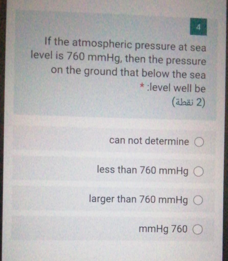 solved-if-the-atmospheric-pressure-at-sea-level-is-760-mmhg-chegg