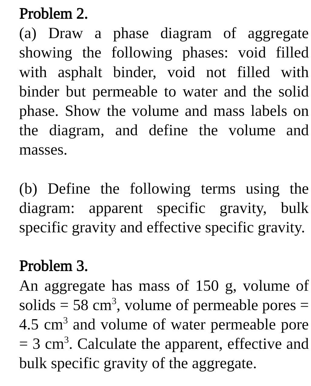 Solved Problem 2. (a) Draw a phase diagram of aggregate | Chegg.com