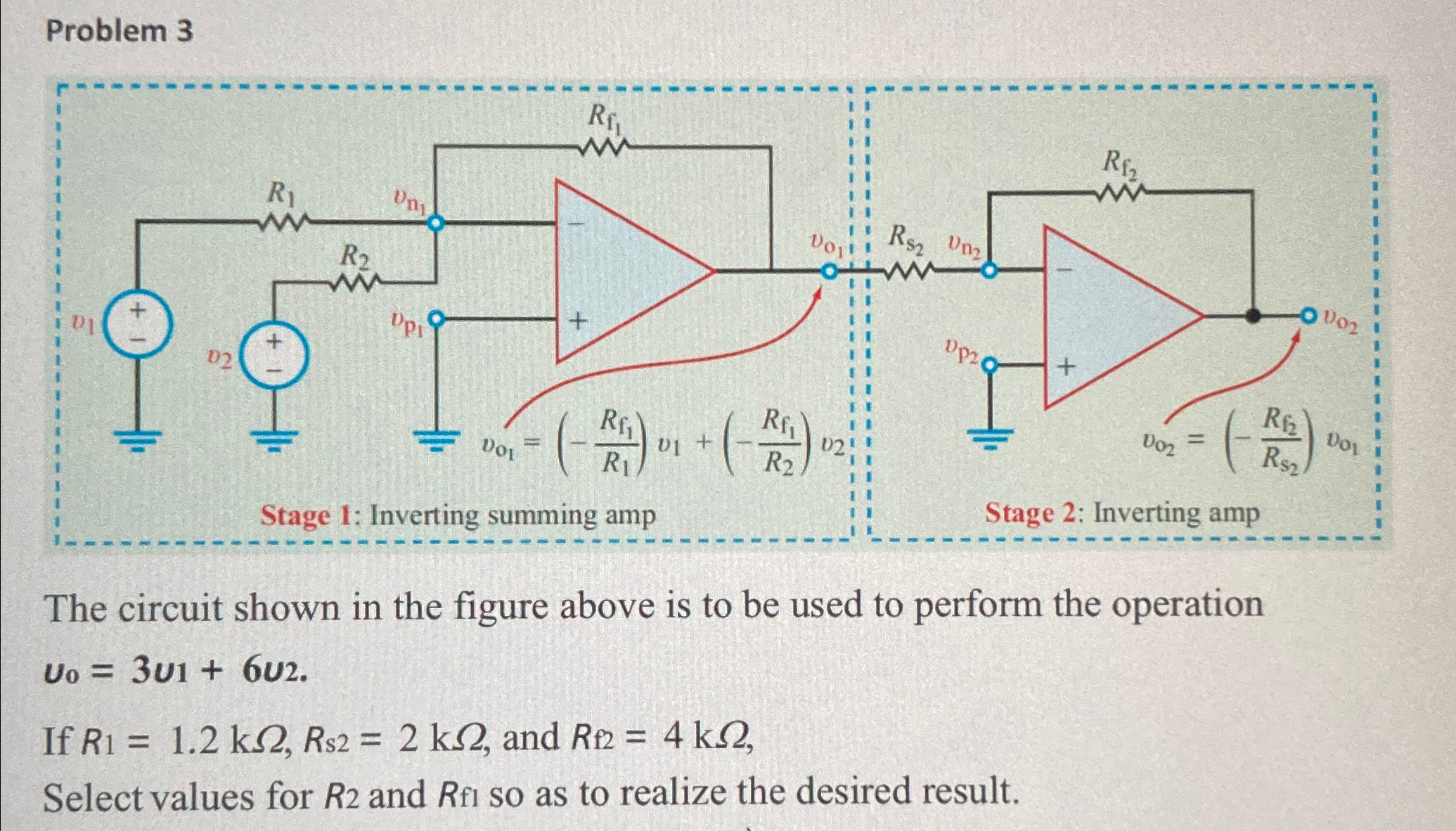 Solved The circuit shown in the figure above is to be used | Chegg.com