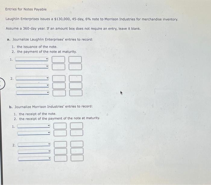 solved-entries-for-notes-payable-laughlin-enterprises-issues-chegg