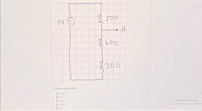 Solved Final the voliagr at node A \begin{tabular}{|l} 139 V | Chegg.com
