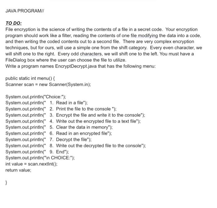 Solved JAVA please read and follow the instructions and make | Chegg.com