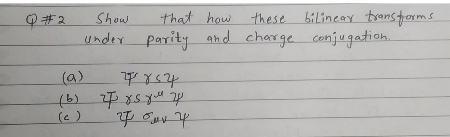 Solved Q#2 ﻿Show that how these bilinear transforms under | Chegg.com