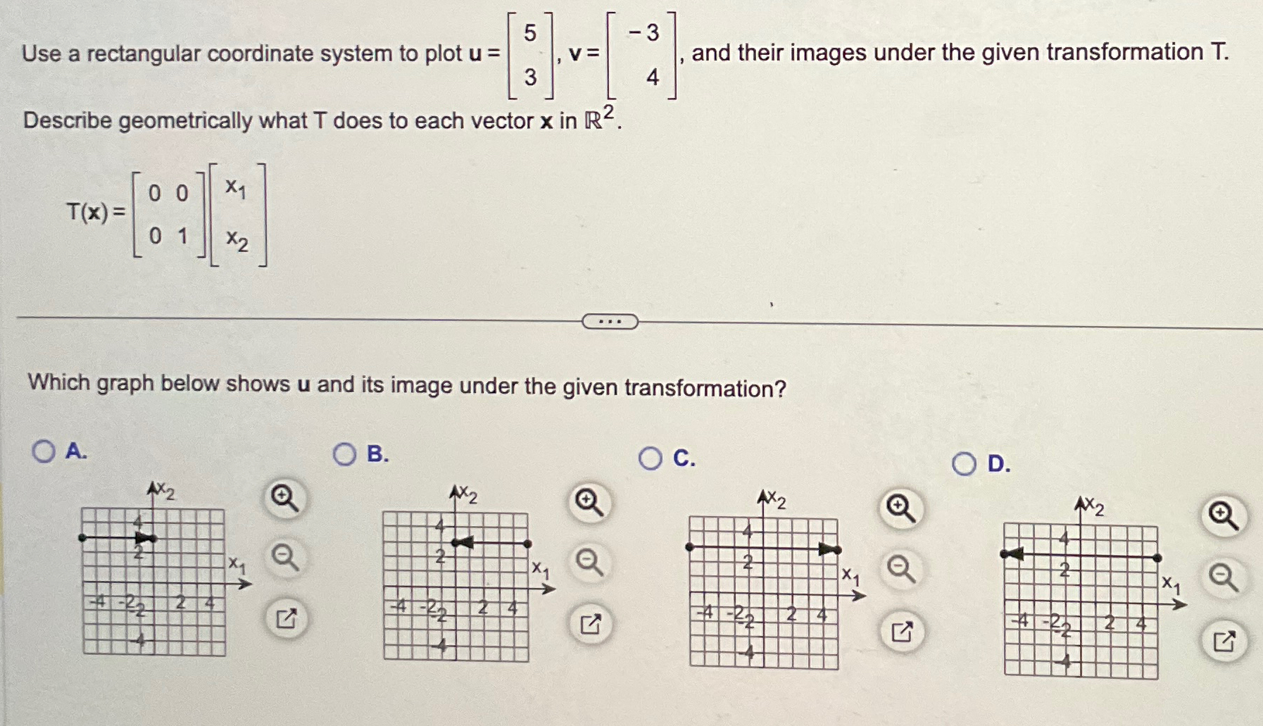 Solved Use a rectangular coordinate system to plot | Chegg.com
