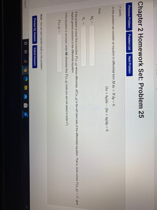 Solved Chapter 2 Homework Set: Problem 25 Previous Problem | Chegg.com