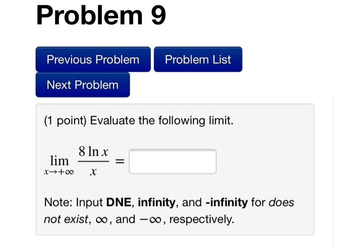 Solved Problem 8 Previous Problem Problem List Next | Chegg.com